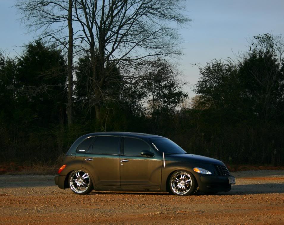 2001 PT cruiser Bagged 18/20s Lowrider Forums